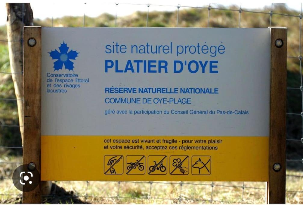 Gite Neuf Proche De La Plage Oye-Plage Bagian luar foto